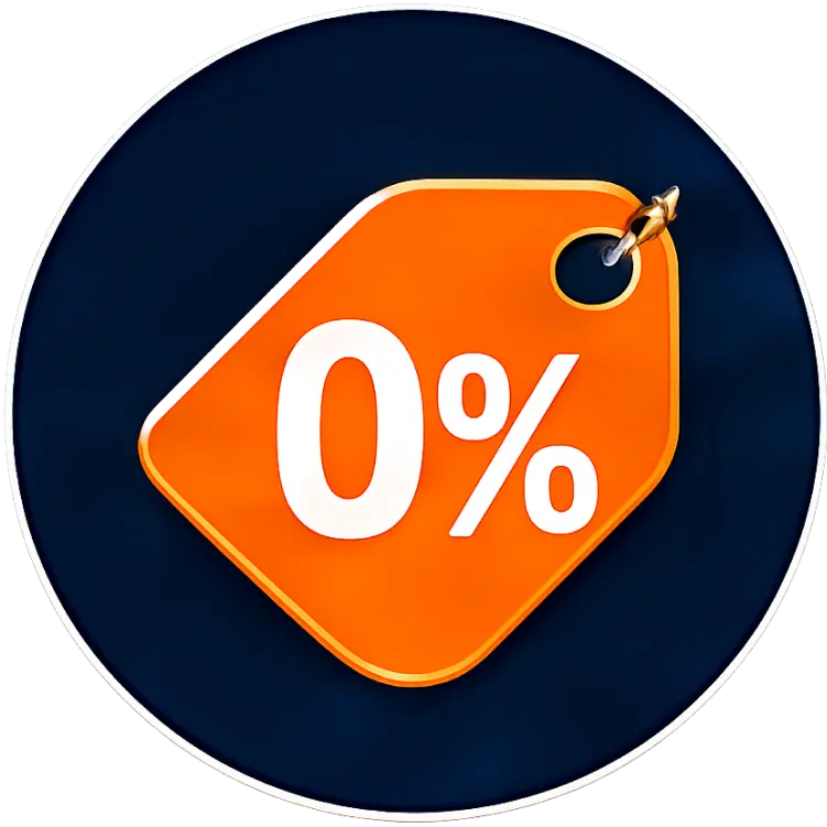 0% markup on materials