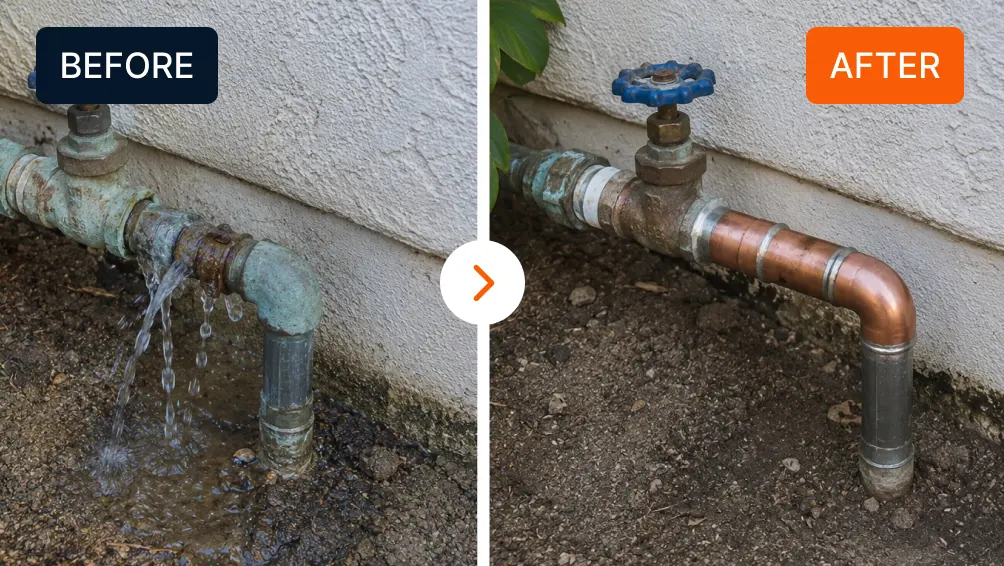 Plumbing repair